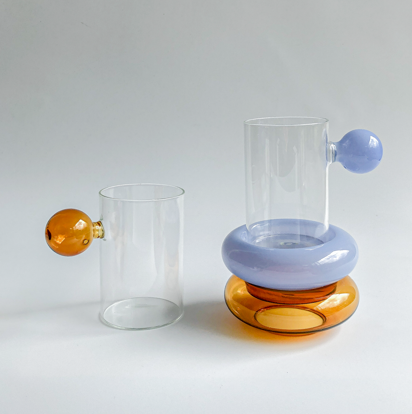 Bubble Coaster Mug in Amber by PROSE Tabletop