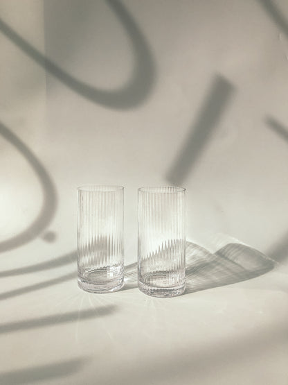 Ripple Highball Glass v.2  by PROSE Tabletop