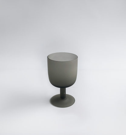 Matte Grey Goblet  by PROSE Tabletop