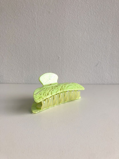 Vaporwave Hair Claw in Lime by Veronique