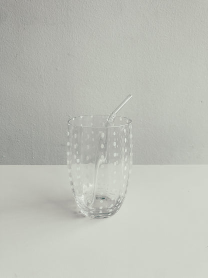 Handmade Watermelon Glasses in Clear by PROSE Tabletop