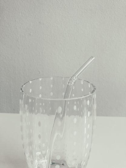 Handmade Watermelon Glasses in Clear by PROSE Tabletop