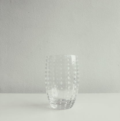 Handmade Watermelon Glasses in Clear by PROSE Tabletop