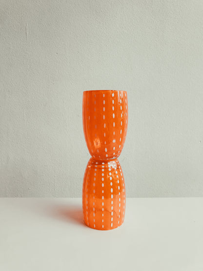 Handmade Watermelon Glasses in Chilli by PROSE Tabletop