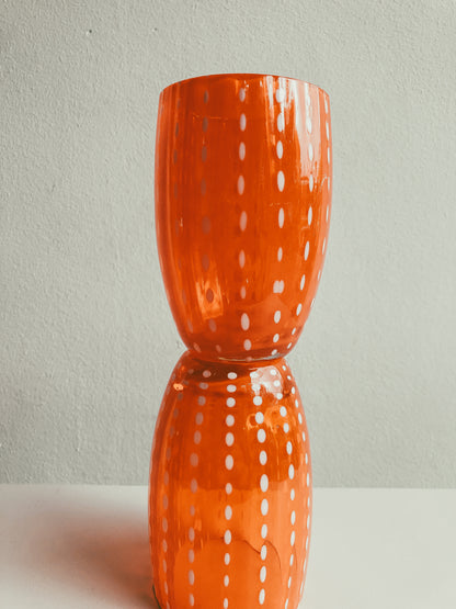 Handmade Watermelon Glasses in Chilli by PROSE Tabletop