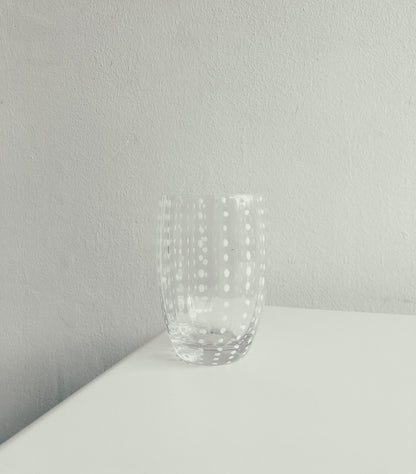 Handmade Watermelon Glasses in Clear by PROSE Tabletop