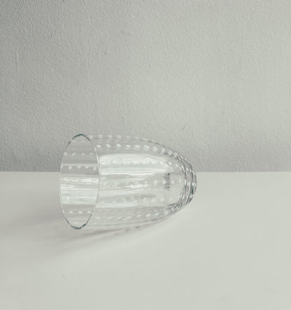 Handmade Watermelon Glasses in Clear by PROSE Tabletop