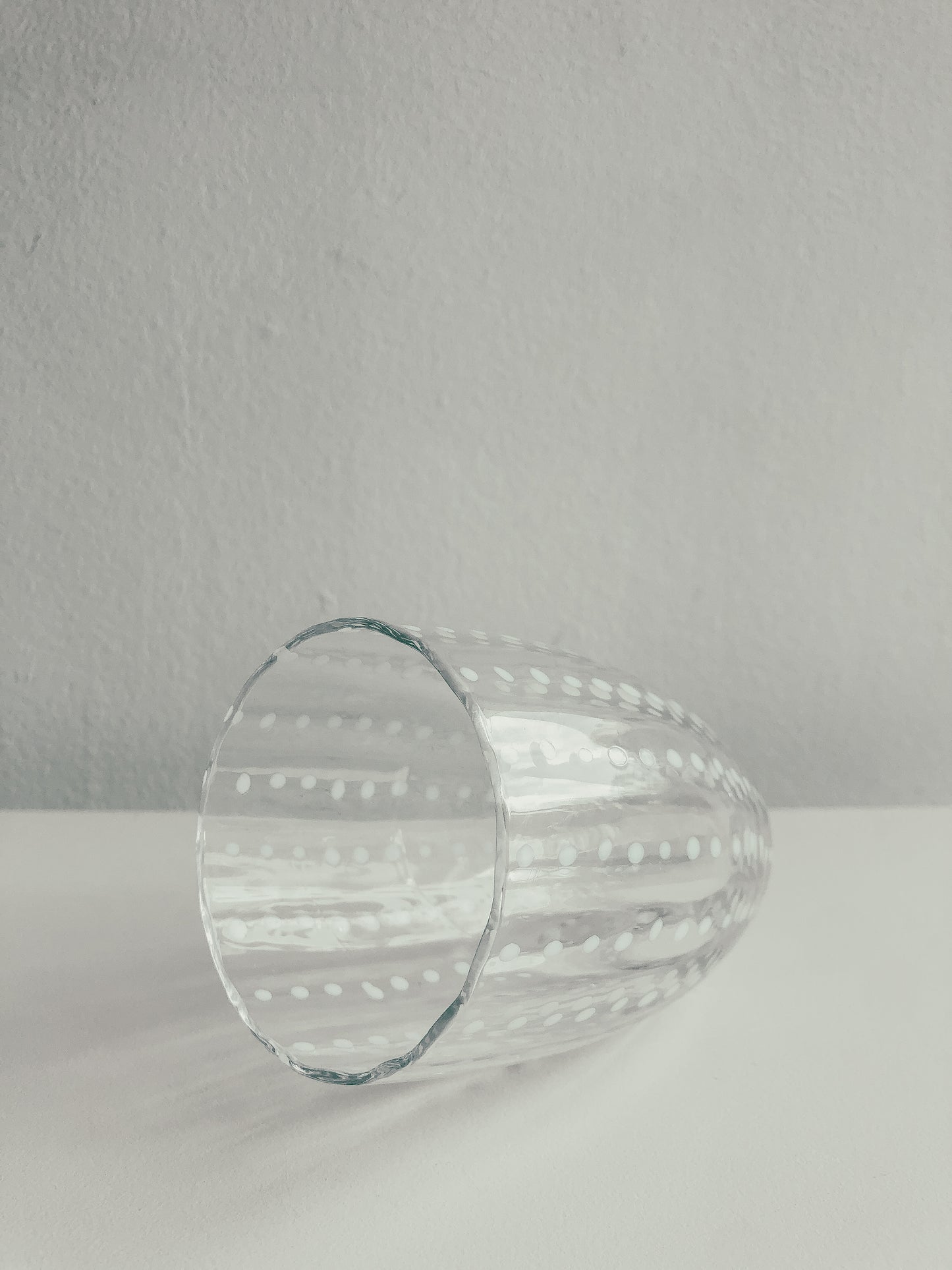 Handmade Watermelon Glasses in Clear by PROSE Tabletop