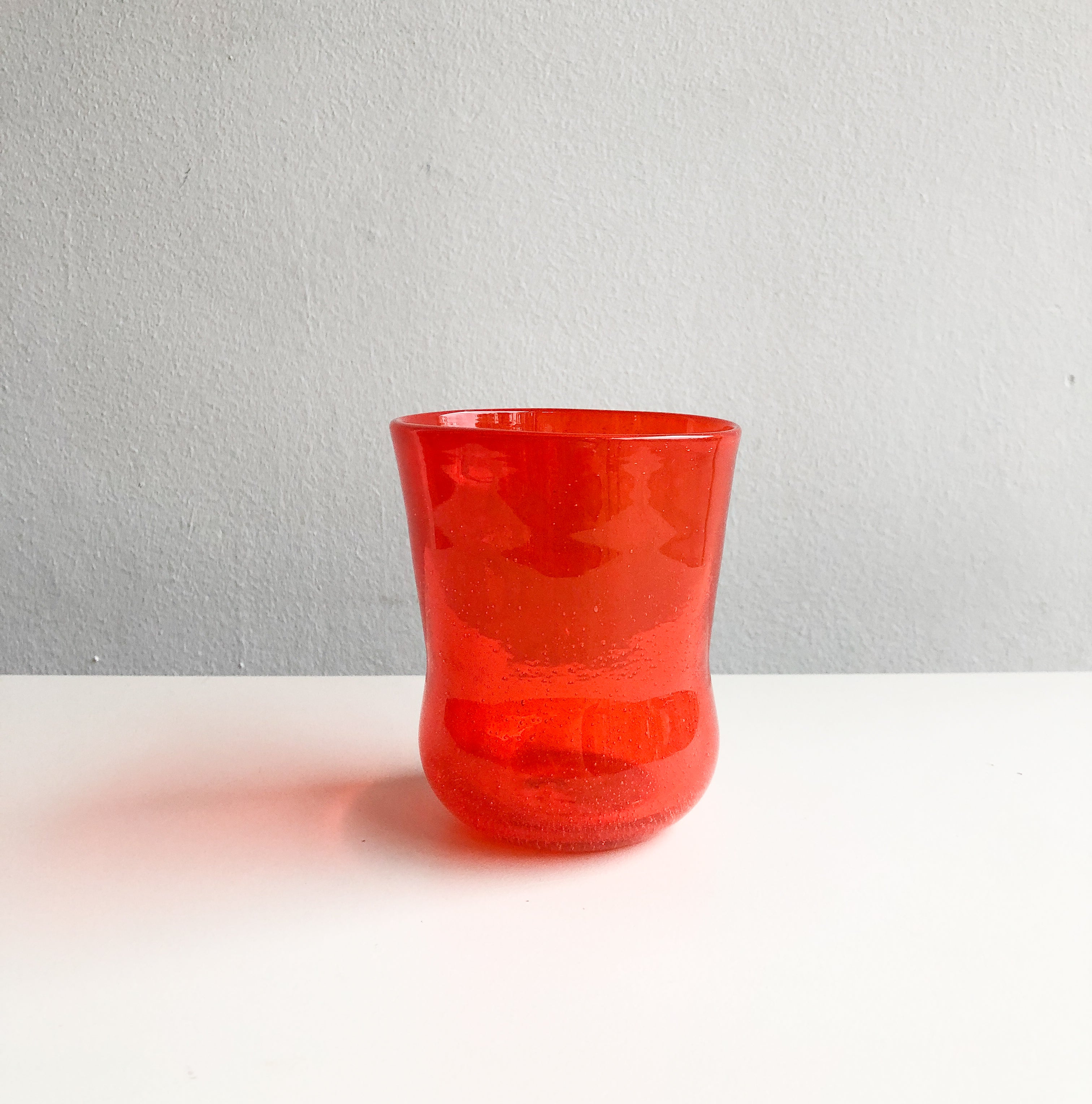 Candy Drink Glasses in Chilli by PROSE Tabletop