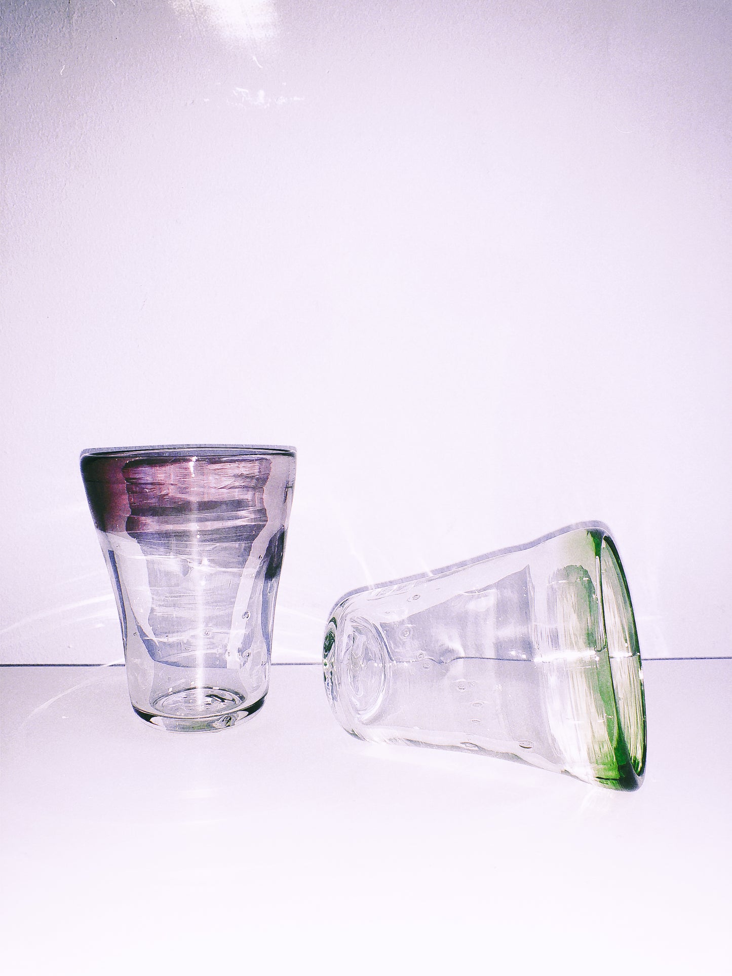 Water Glasses in Grape by PROSE Tabletop