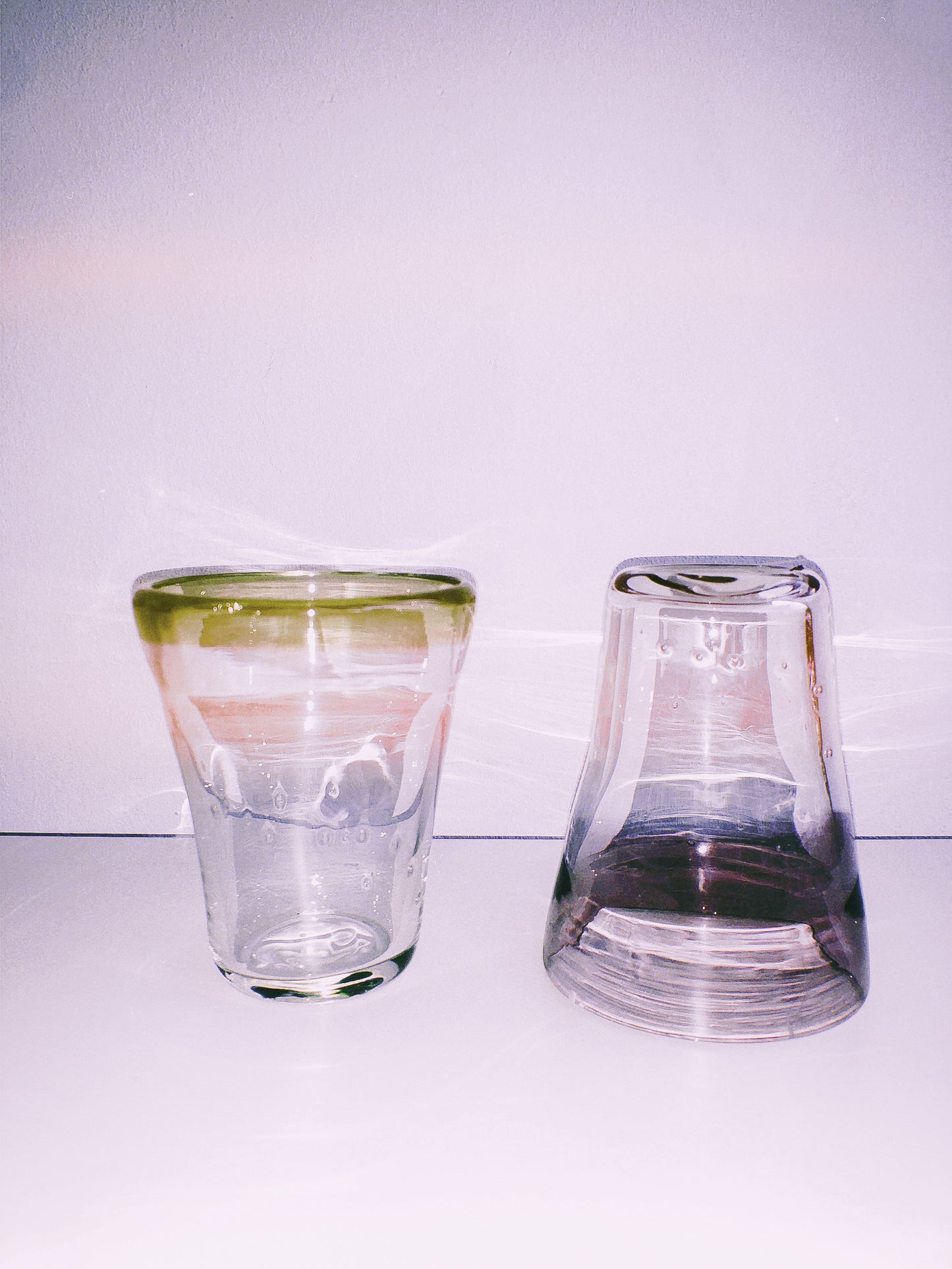 Water Glasses in Grape by PROSE Tabletop