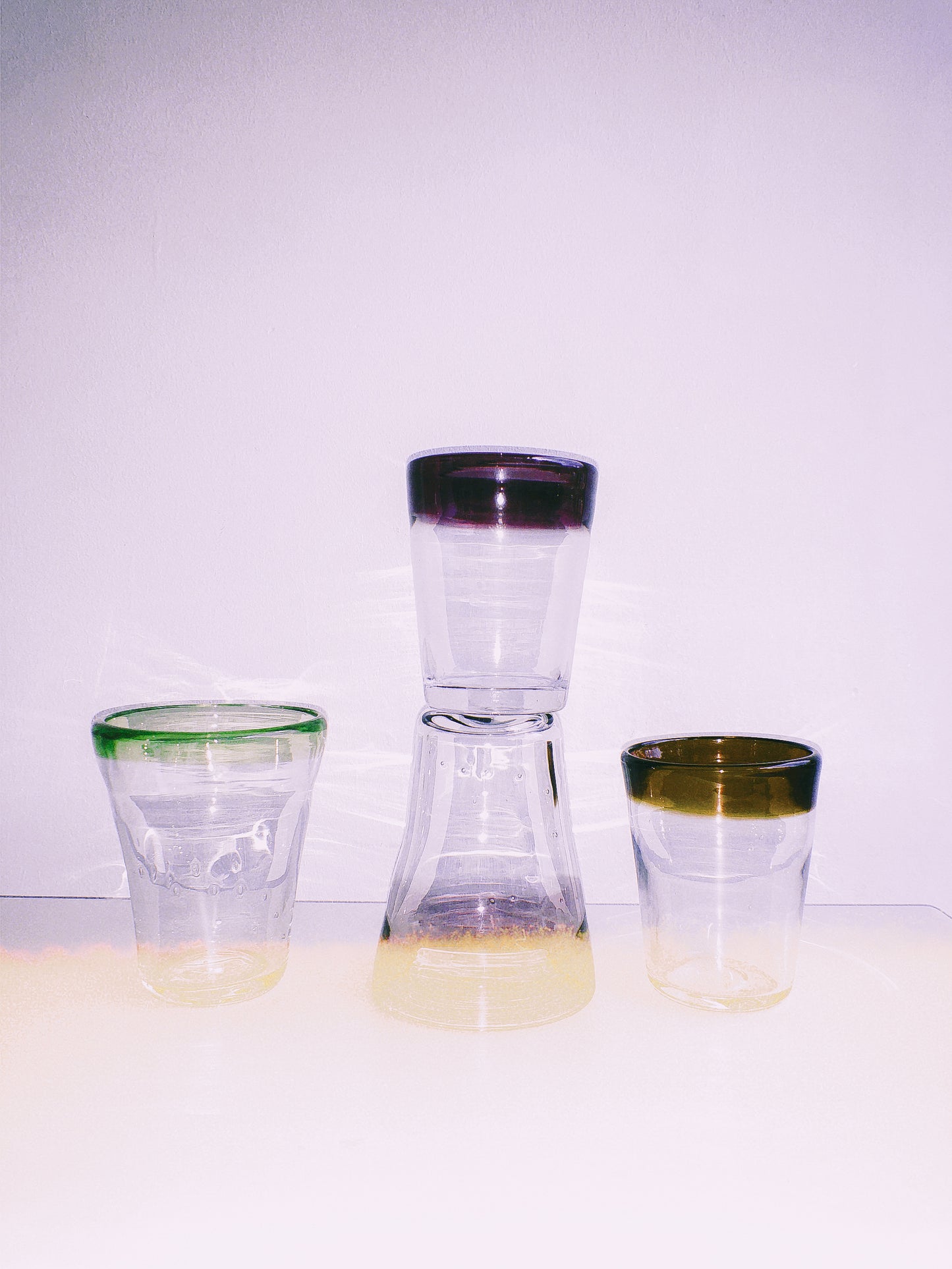 Water Glasses in Grape by PROSE Tabletop