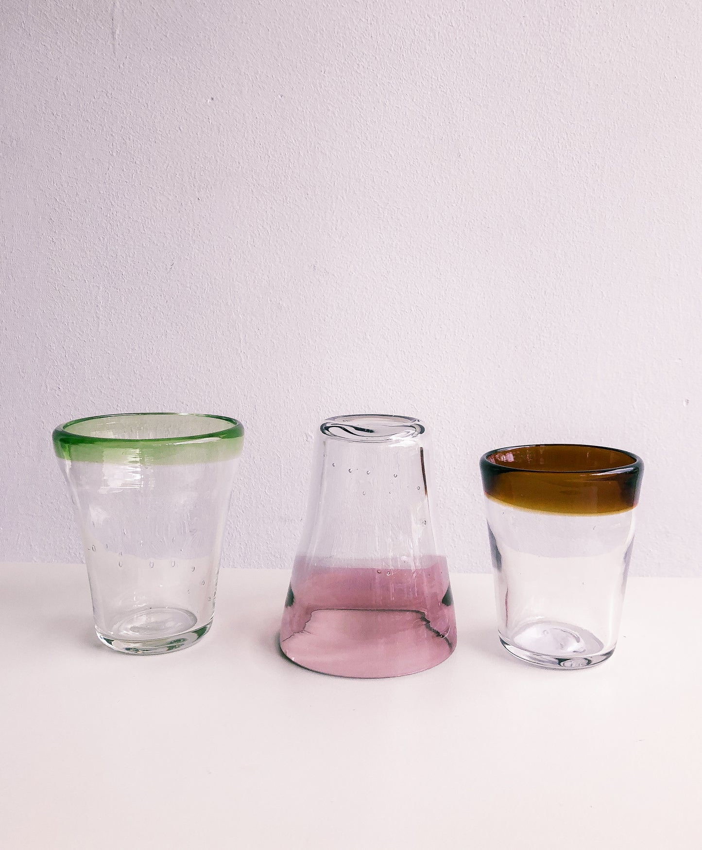 Water Glasses in Grape by PROSE Tabletop