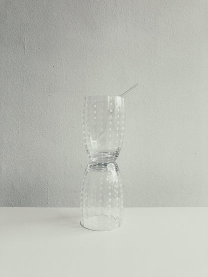 Handmade Watermelon Glasses in Clear by PROSE Tabletop