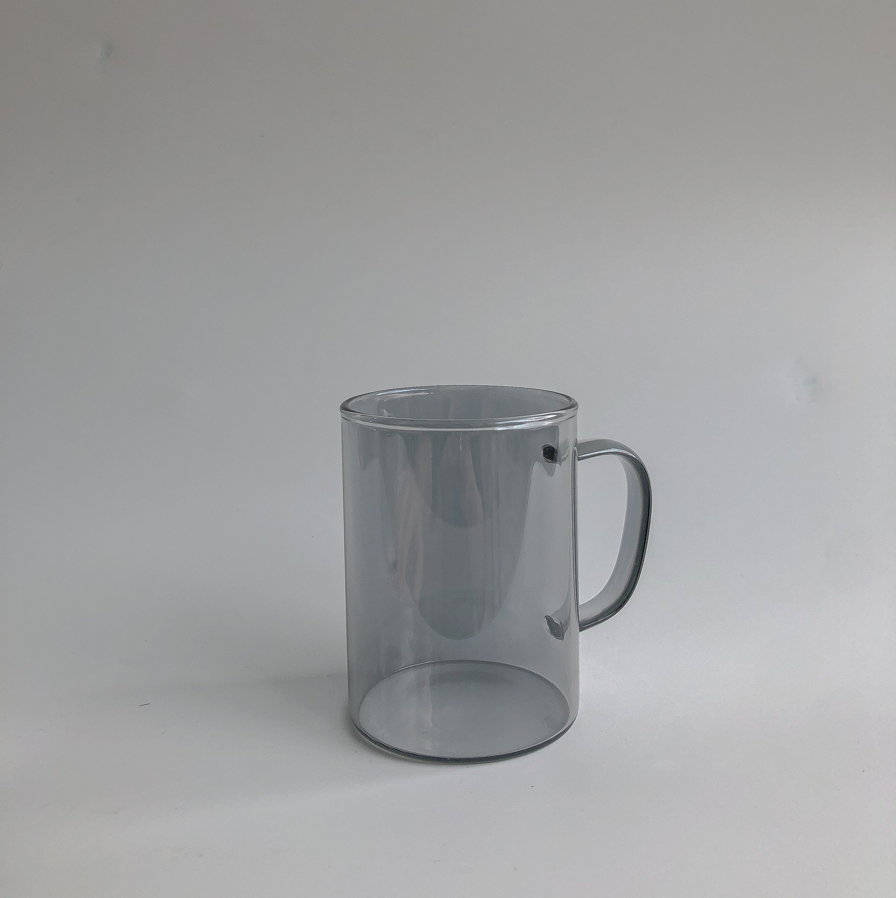 Grey Glass Coffee Mug by PROSE Tabletop