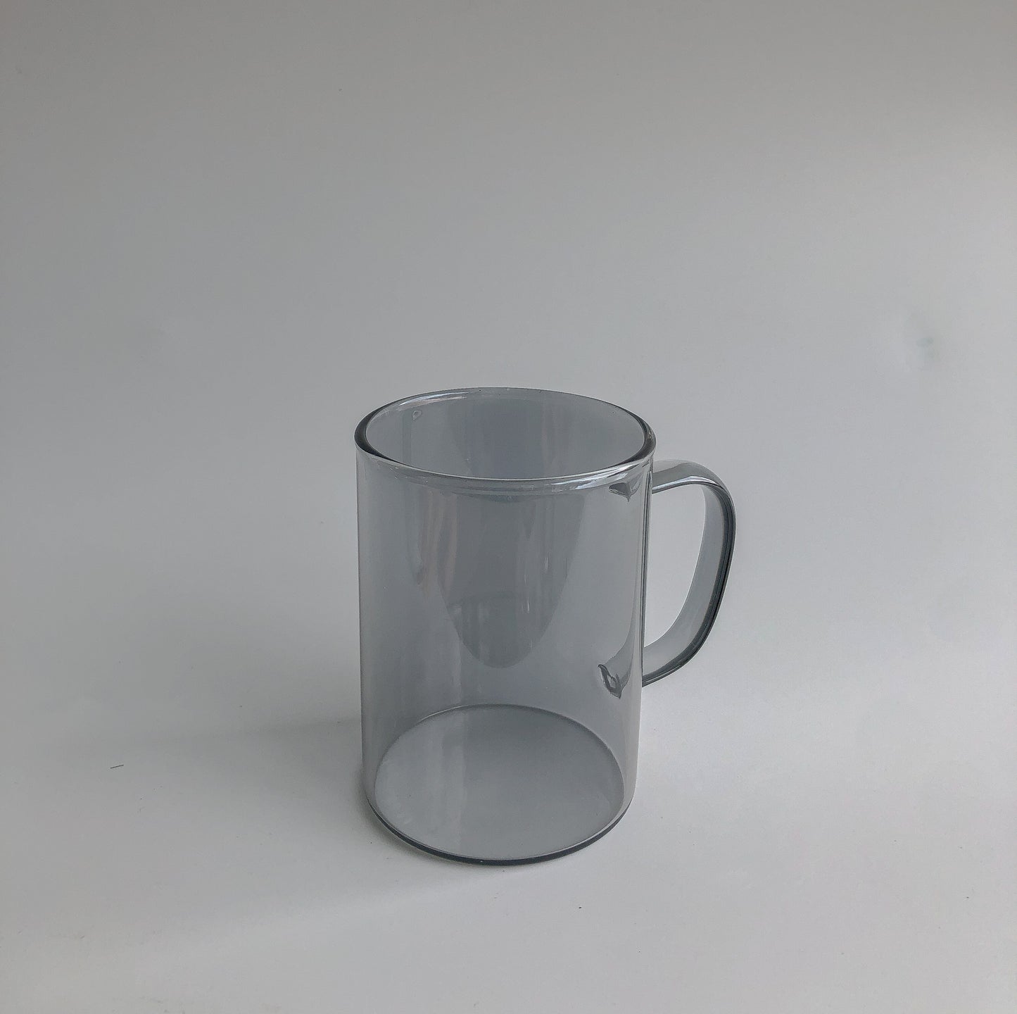 Grey Glass Coffee Mug by PROSE Tabletop