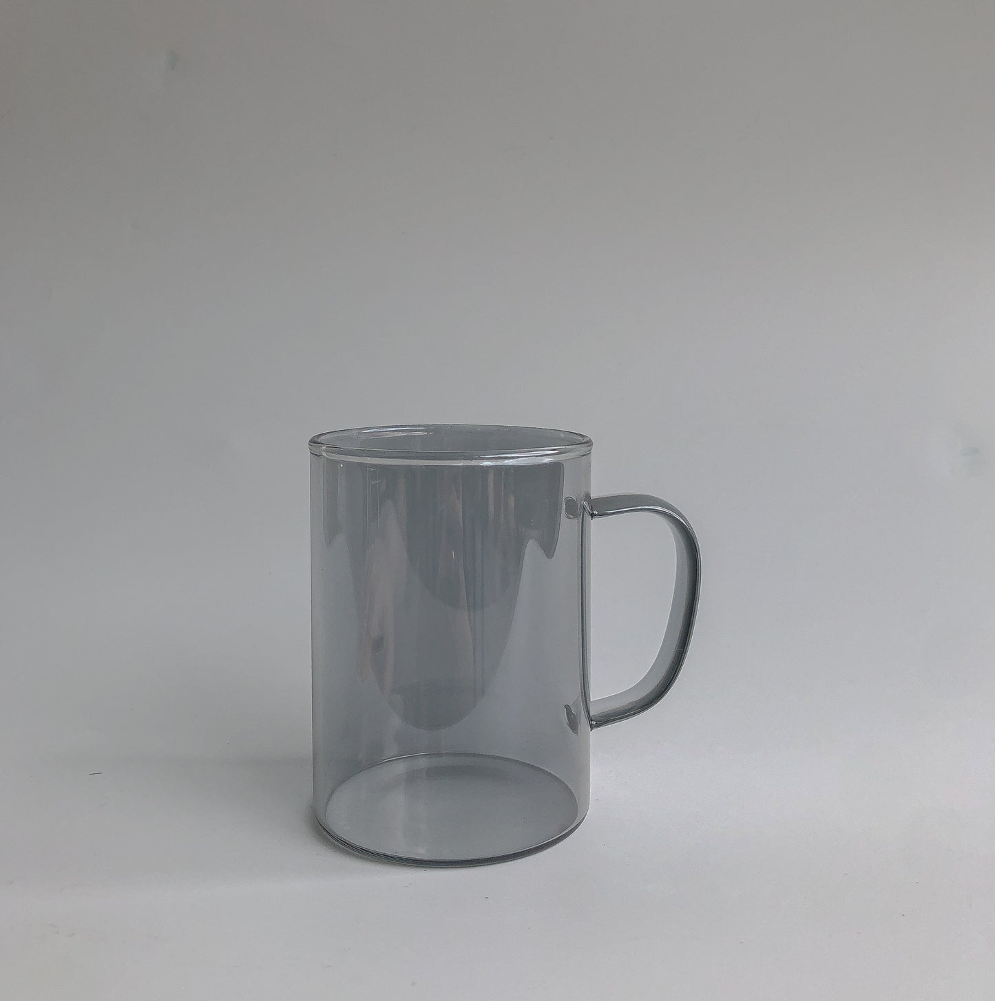 Grey Glass Coffee Mug by PROSE Tabletop