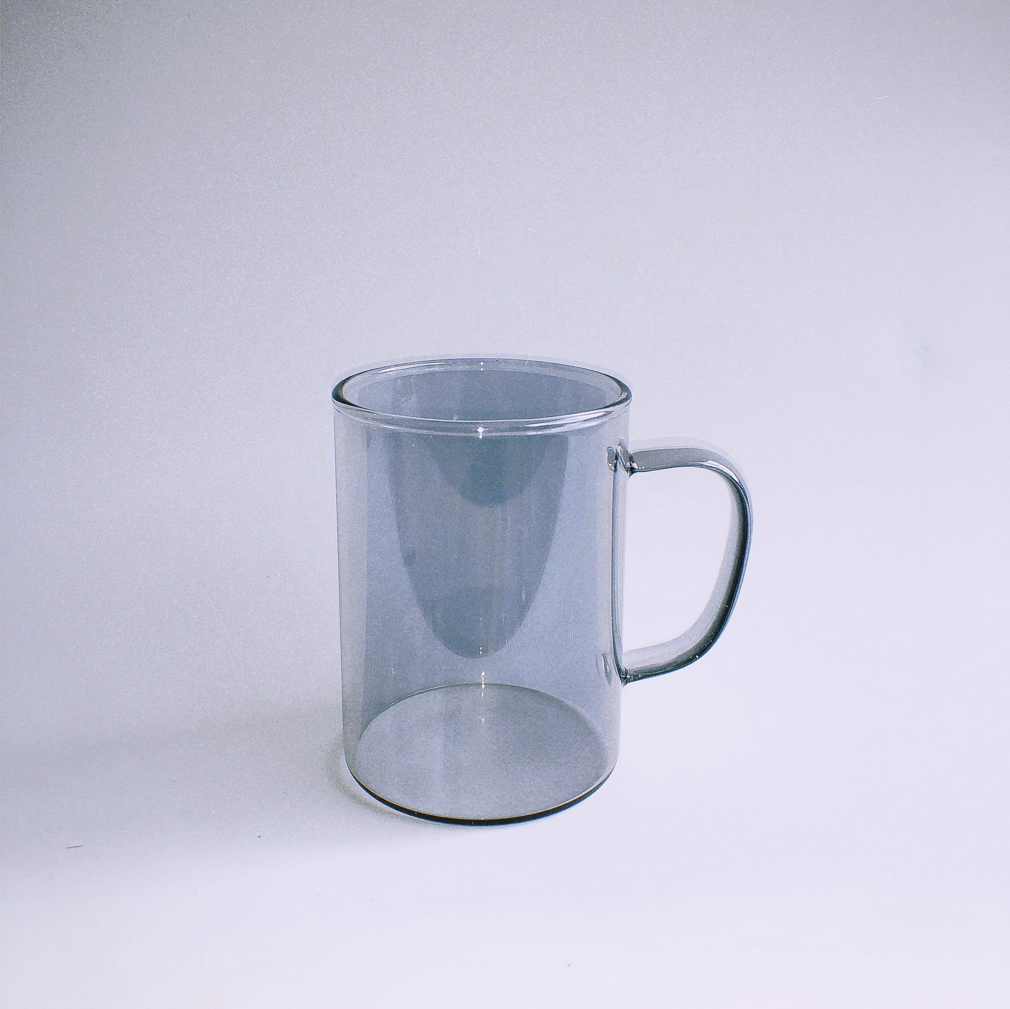 Grey Glass Coffee Mug by PROSE Tabletop