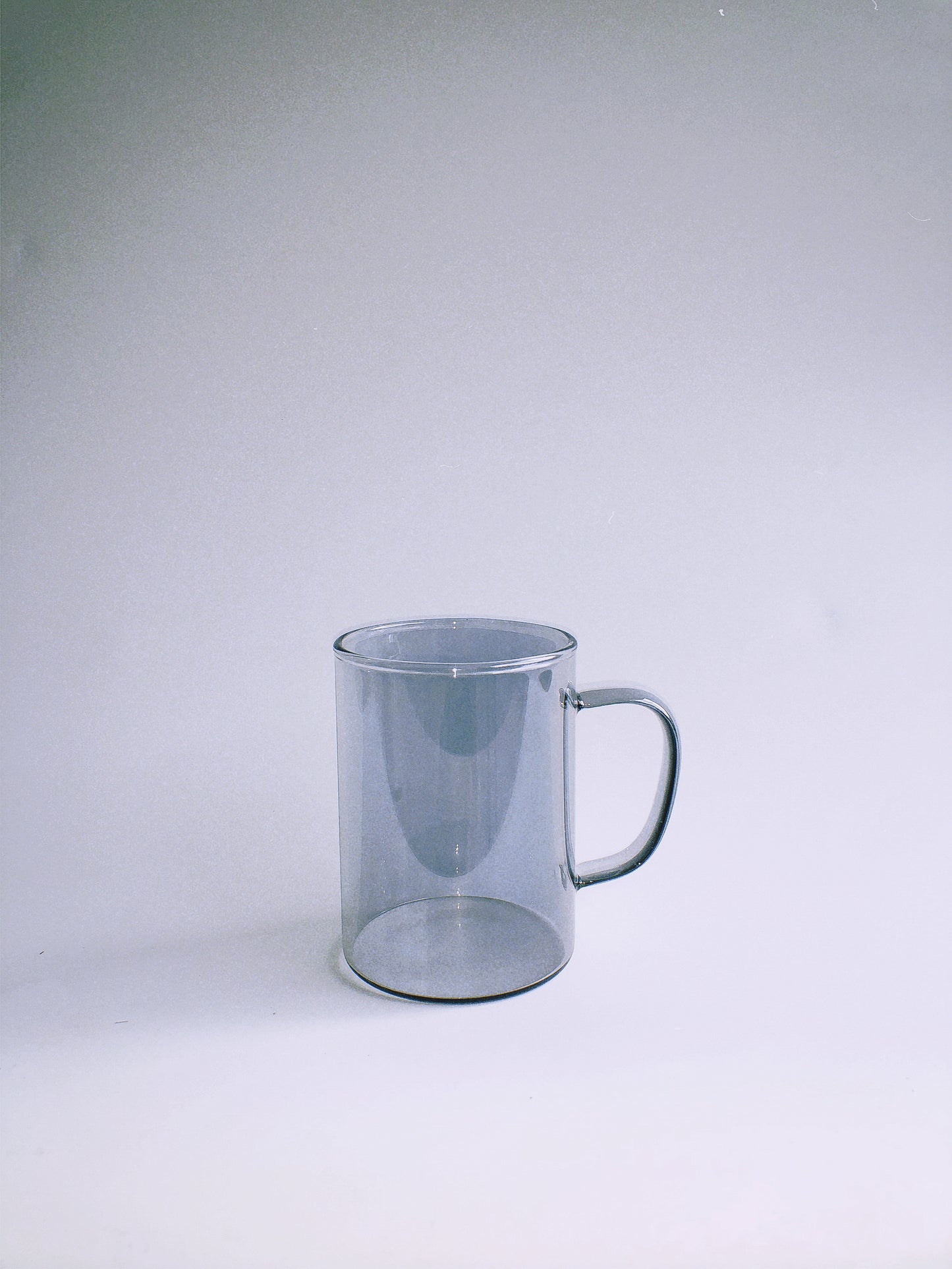 Grey Glass Coffee Mug by PROSE Tabletop