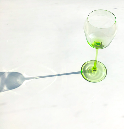 Eleanor Green Wine Glass by PROSE Tabletop