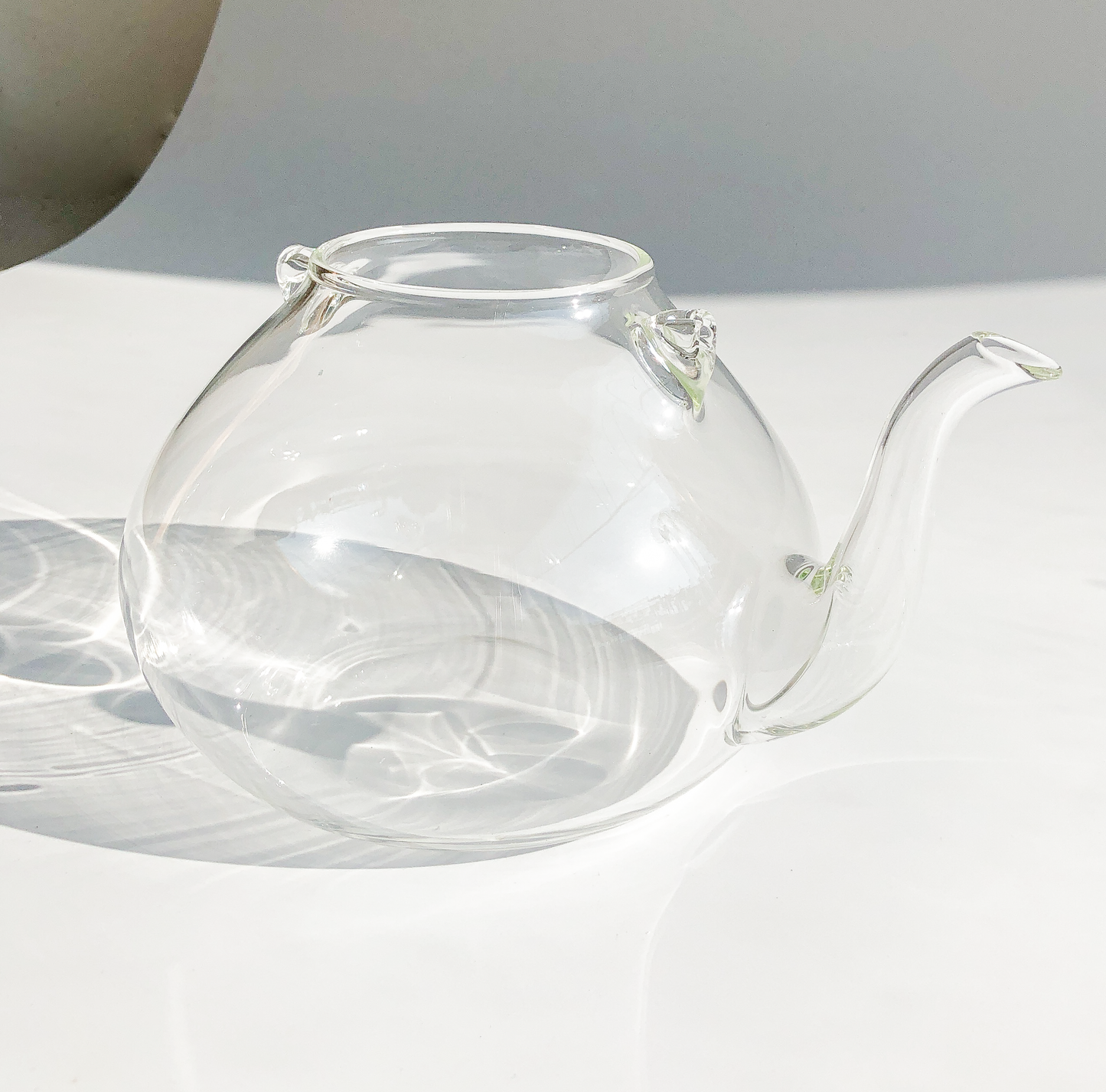 Glass Kettle with Oak Handle by PROSE Tabletop