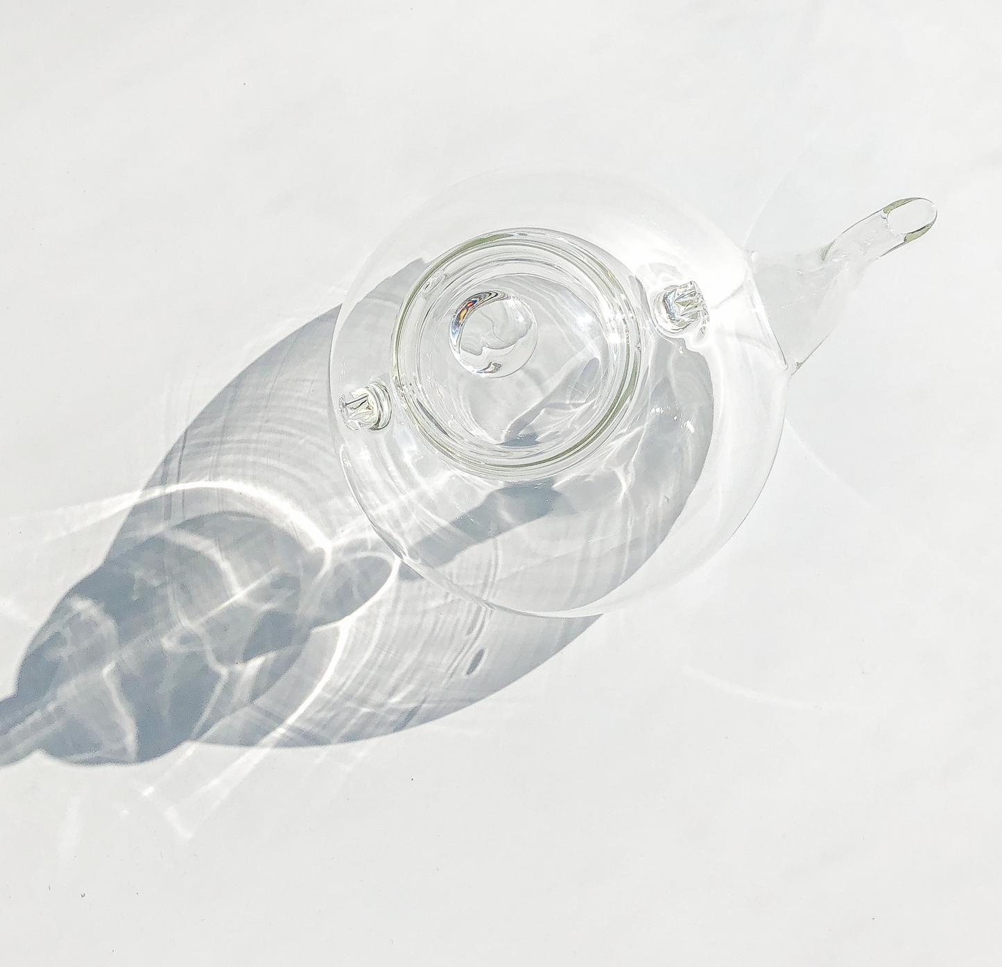 Glass Kettle with Oak Handle by PROSE Tabletop