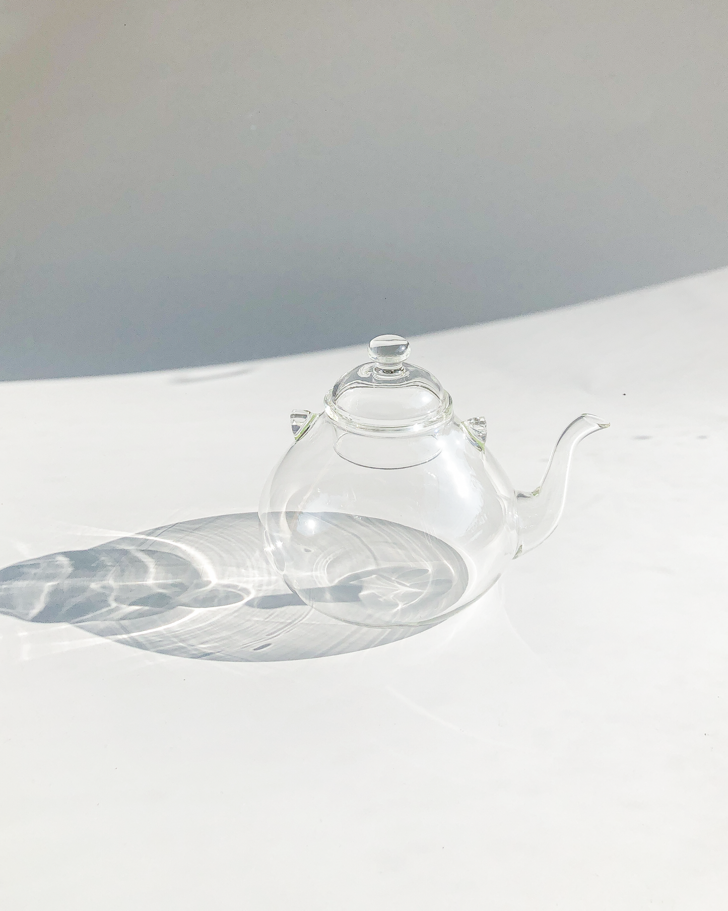Glass Kettle with Oak Handle by PROSE Tabletop