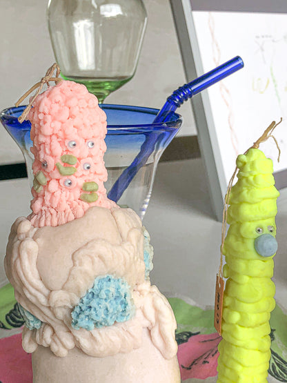 Brain Monster Candle by nag.19