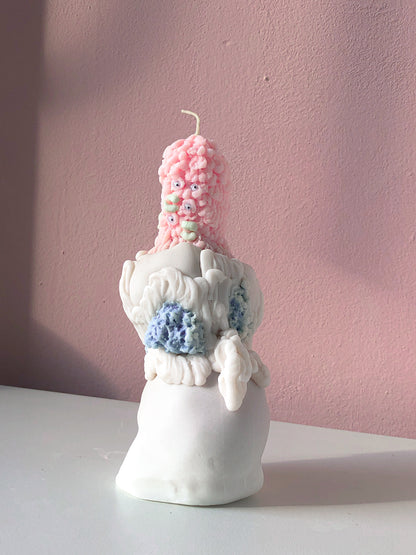 Brain Monster Candle by nag.19