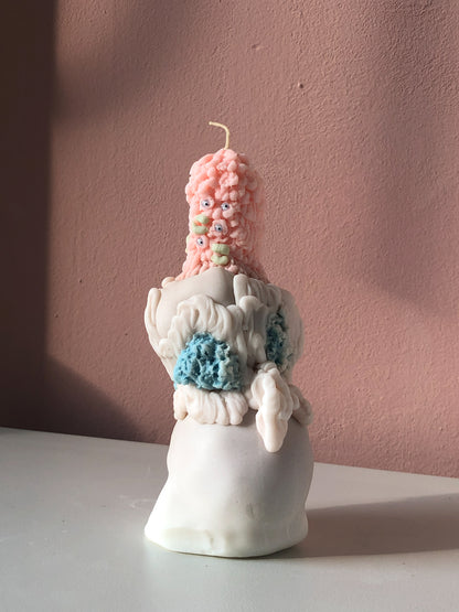 Brain Monster Candle by nag.19