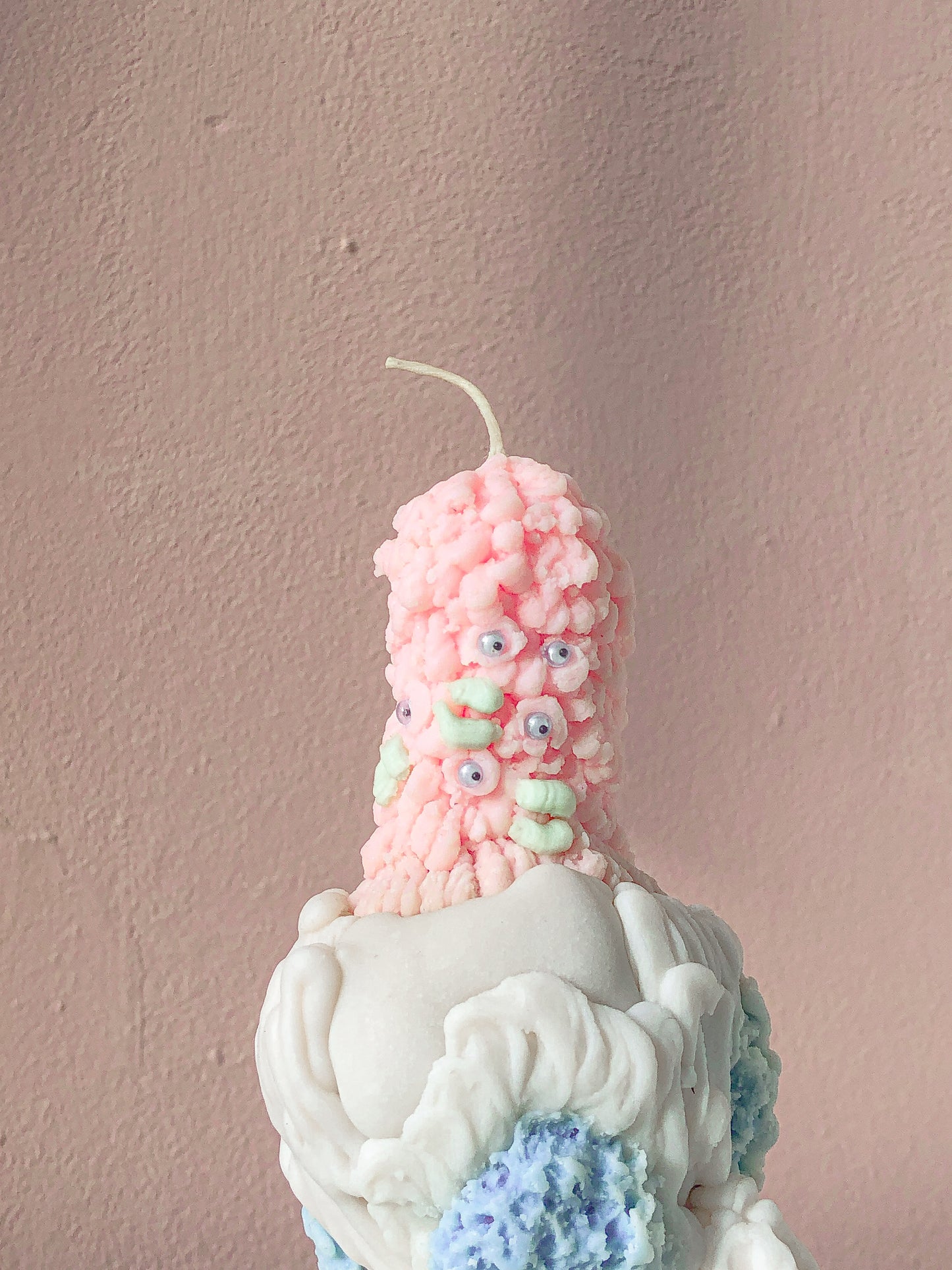 Brain Monster Candle by nag.19