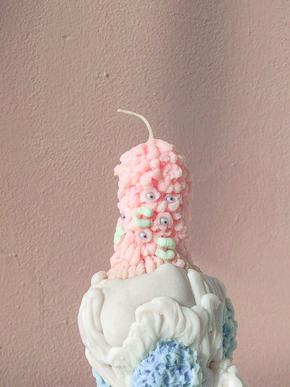 Brain Monster Candle by nag.19