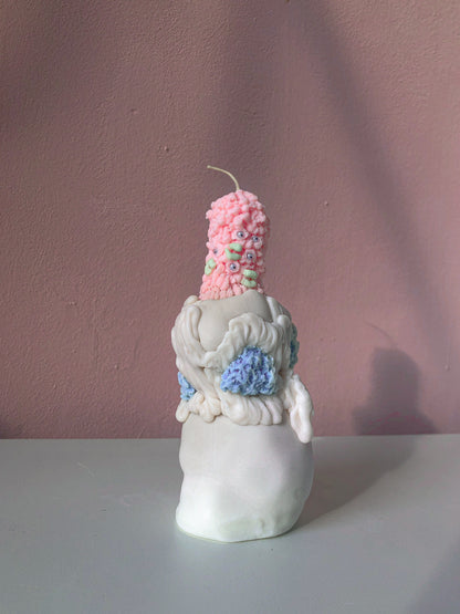 Brain Monster Candle by nag.19