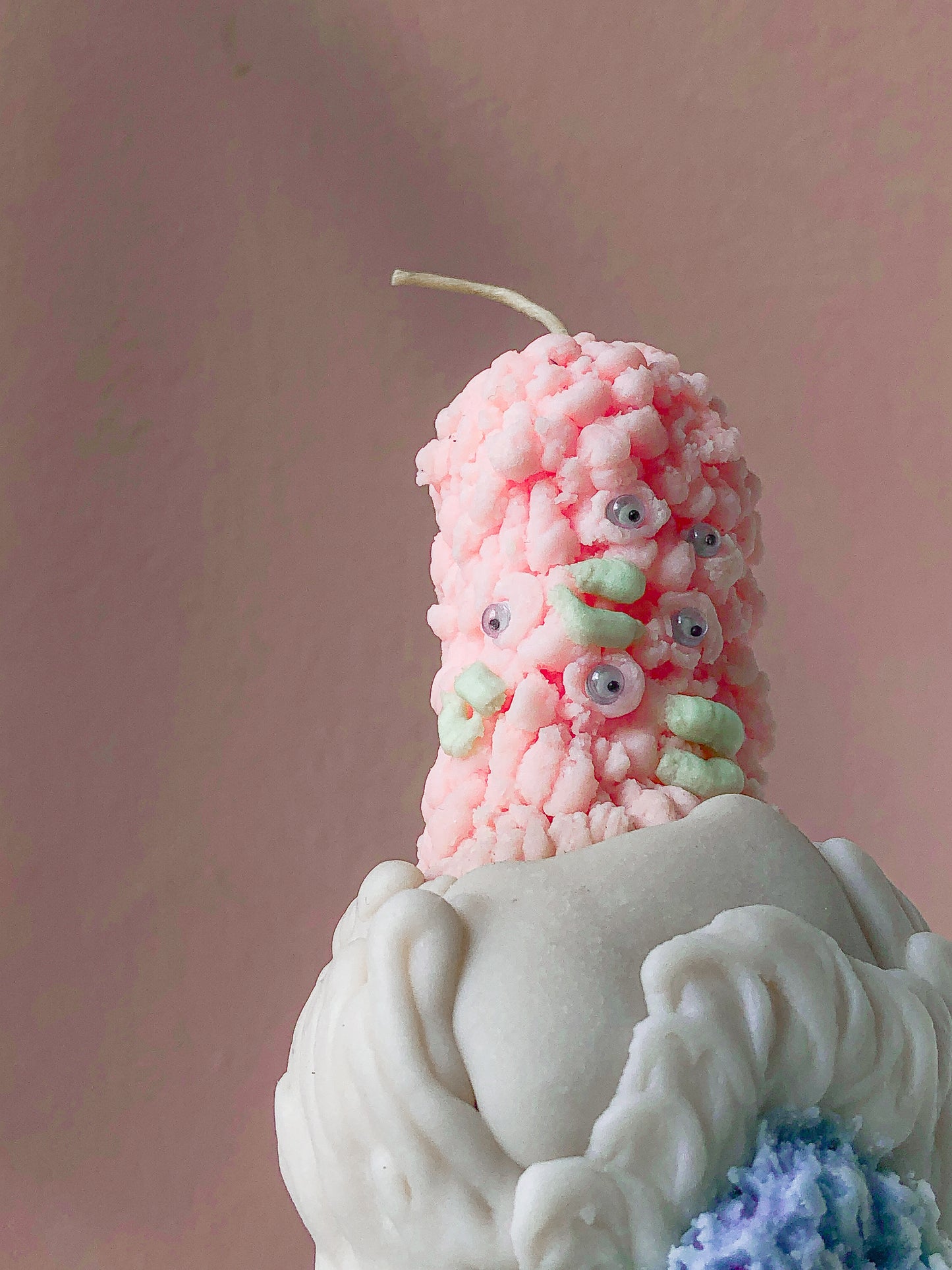 Brain Monster Candle by nag.19