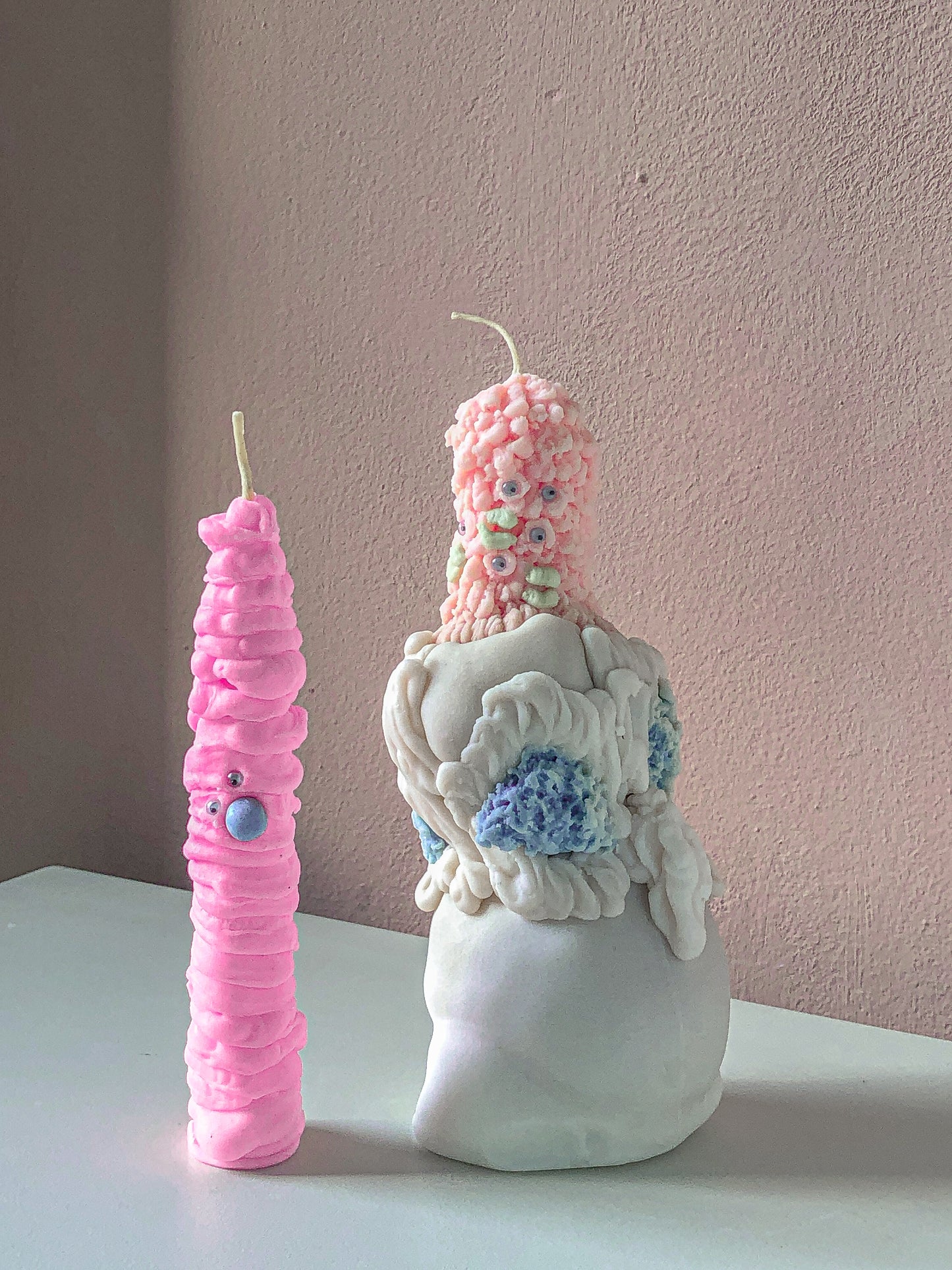 Brain Monster Candle by nag.19