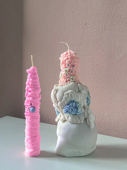 Brain Monster Candle by nag.19