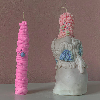 Brain Monster Candle by nag.19