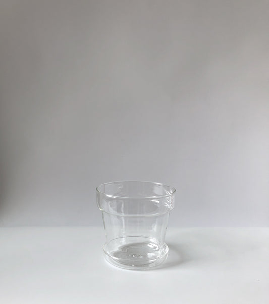 Clear Glass Planter by PROSE Botanical