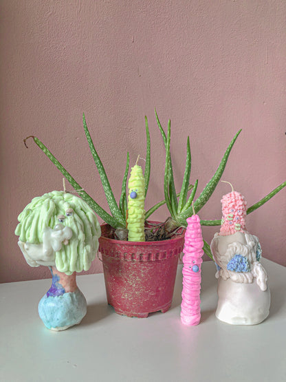 Brain Monster Candle by nag.19