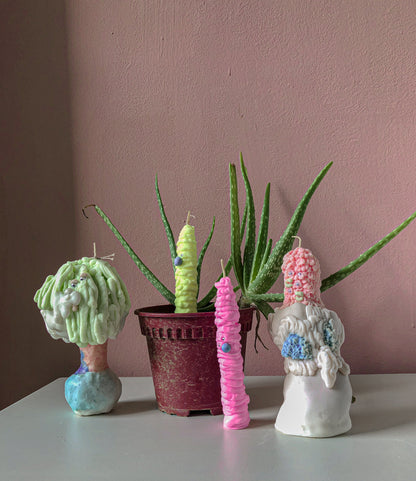 Brain Monster Candle by nag.19