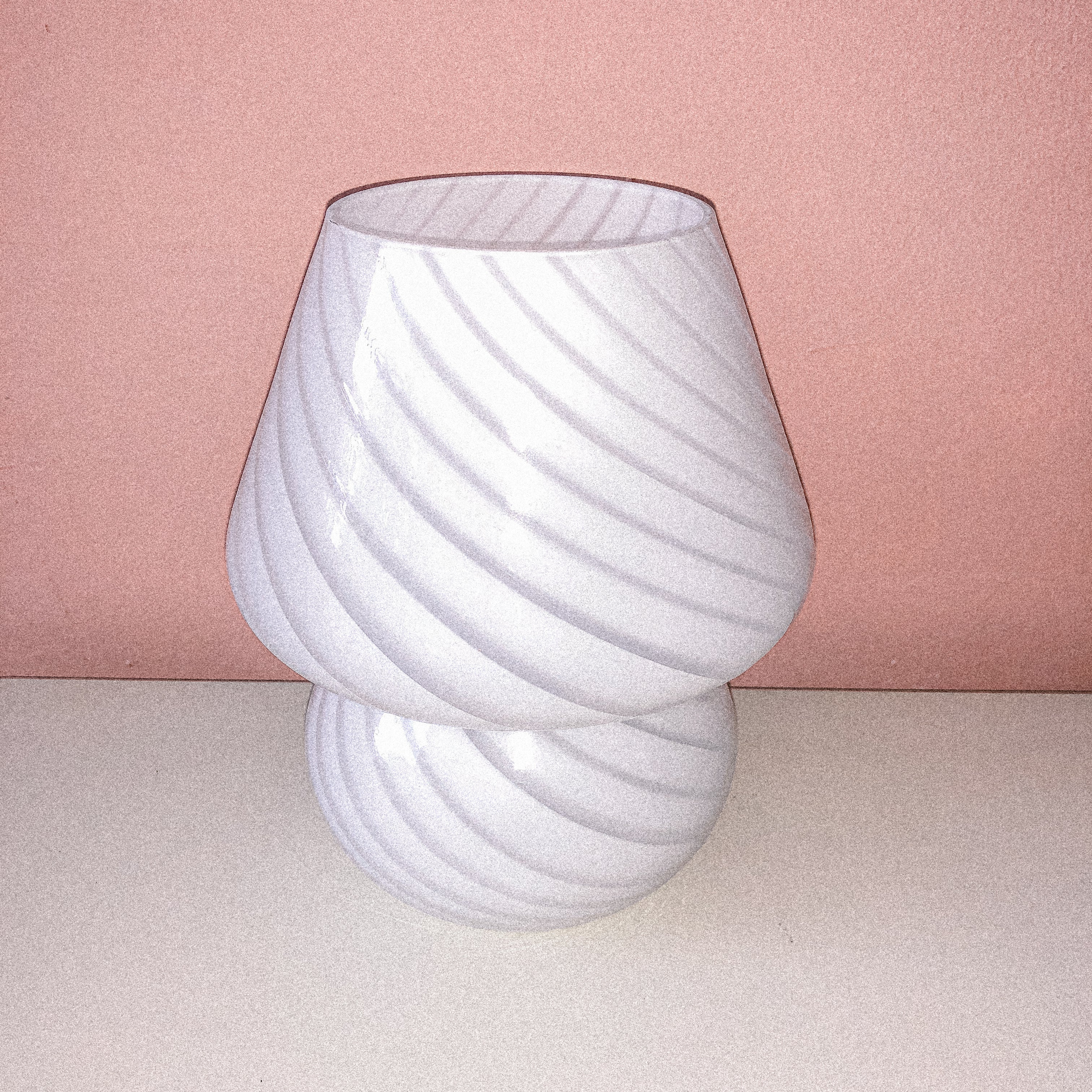Swirled Mushroom Lamp by PROSE Décor