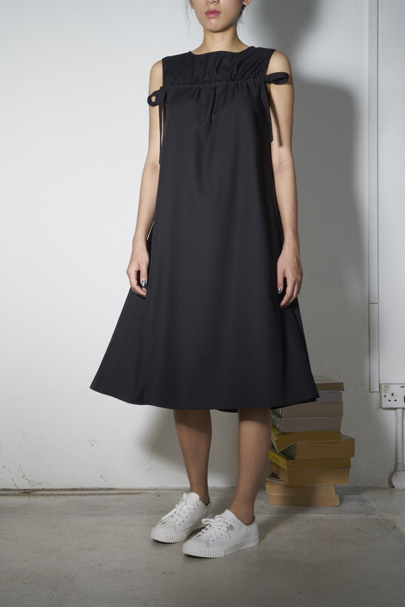 Drawstring Drapes Dress - Chiffon #68 - Emporium of the Modern Man
 - 8