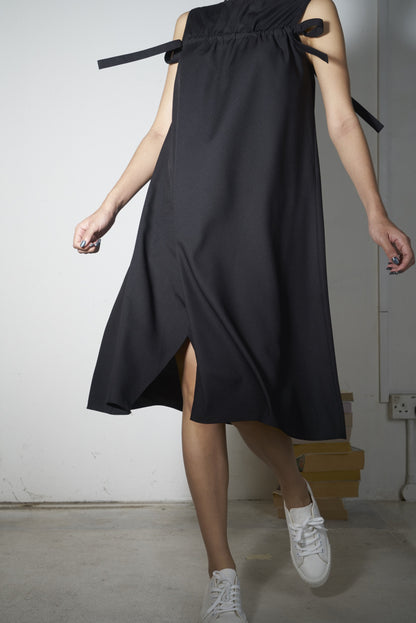 Drawstring Drapes Dress - Chiffon #68 - Emporium of the Modern Man
 - 2