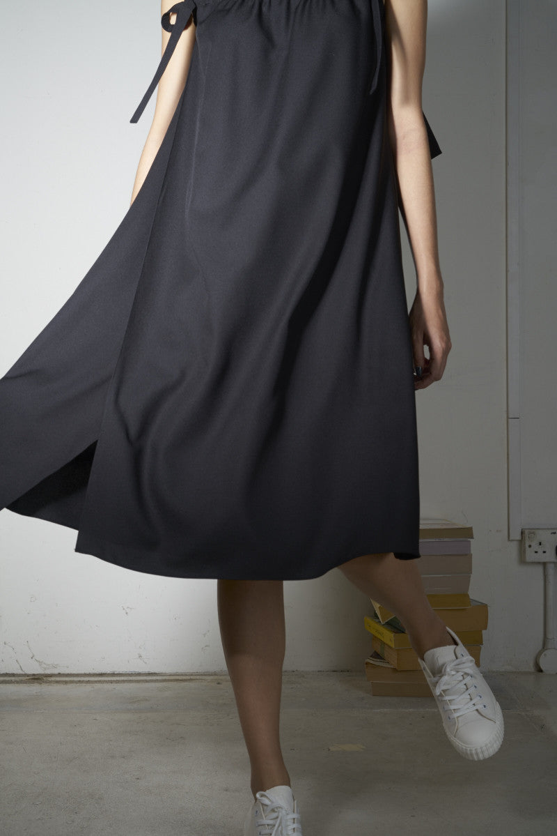 Drawstring Drapes Dress - Chiffon #68 - Emporium of the Modern Man
 - 6