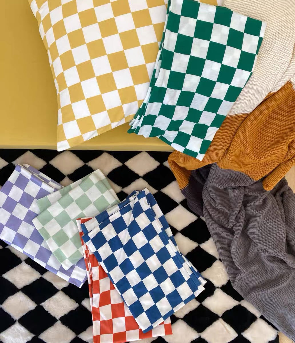 Chessboard Pillow Cases by PROSE Décor