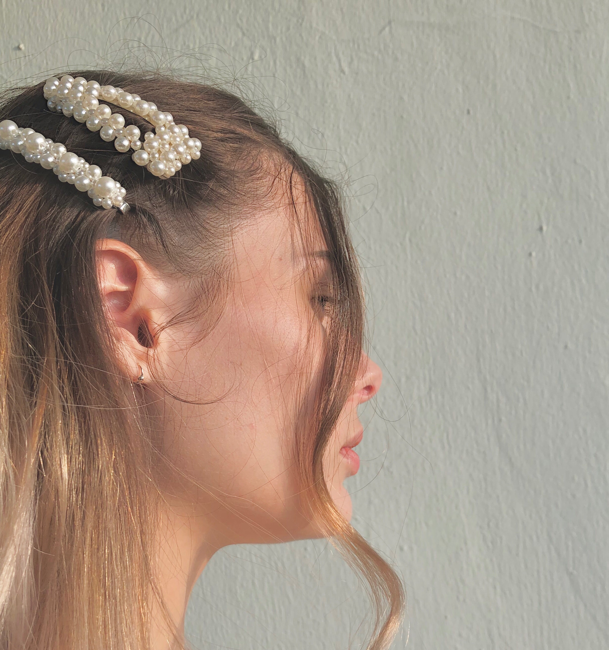 Pearl Hair Pins by Veronique