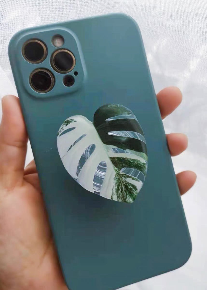 Monstera Phone Socket by Veronique