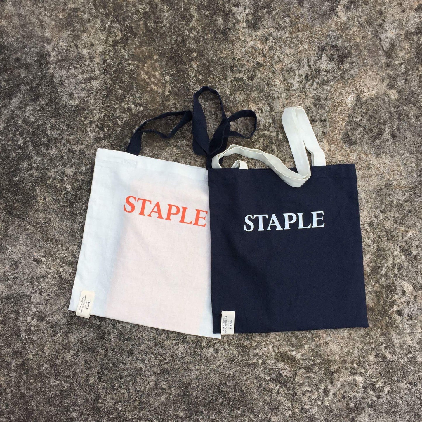 STAPLE x EoMM magazine tote bag - Off-White - Emporium of the Modern Man
 - 1