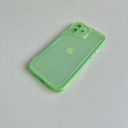 Neon Green iPhone Case by Veronique