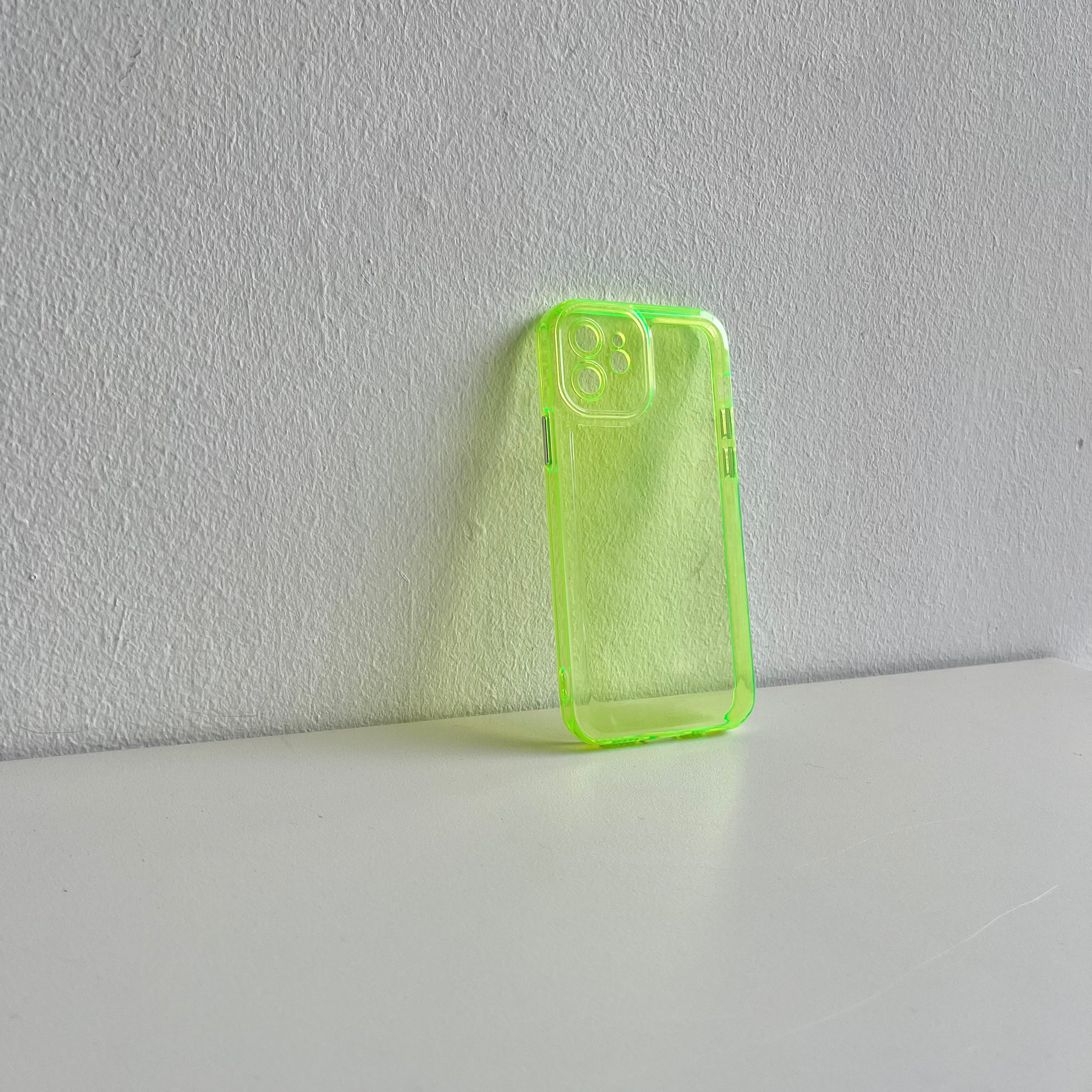 Neon Green iPhone Case by Veronique